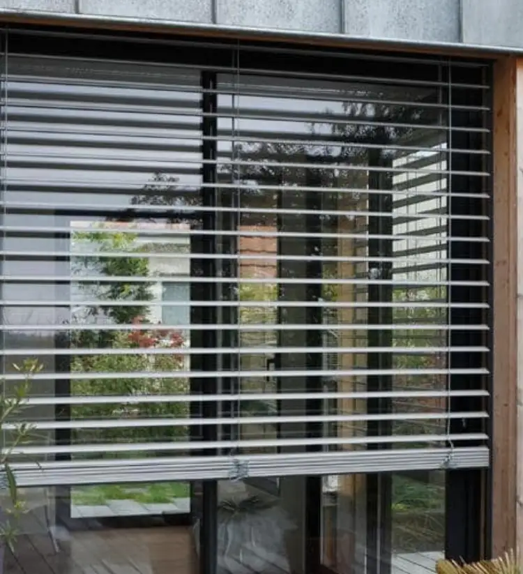 brise soleil orientable anthracite