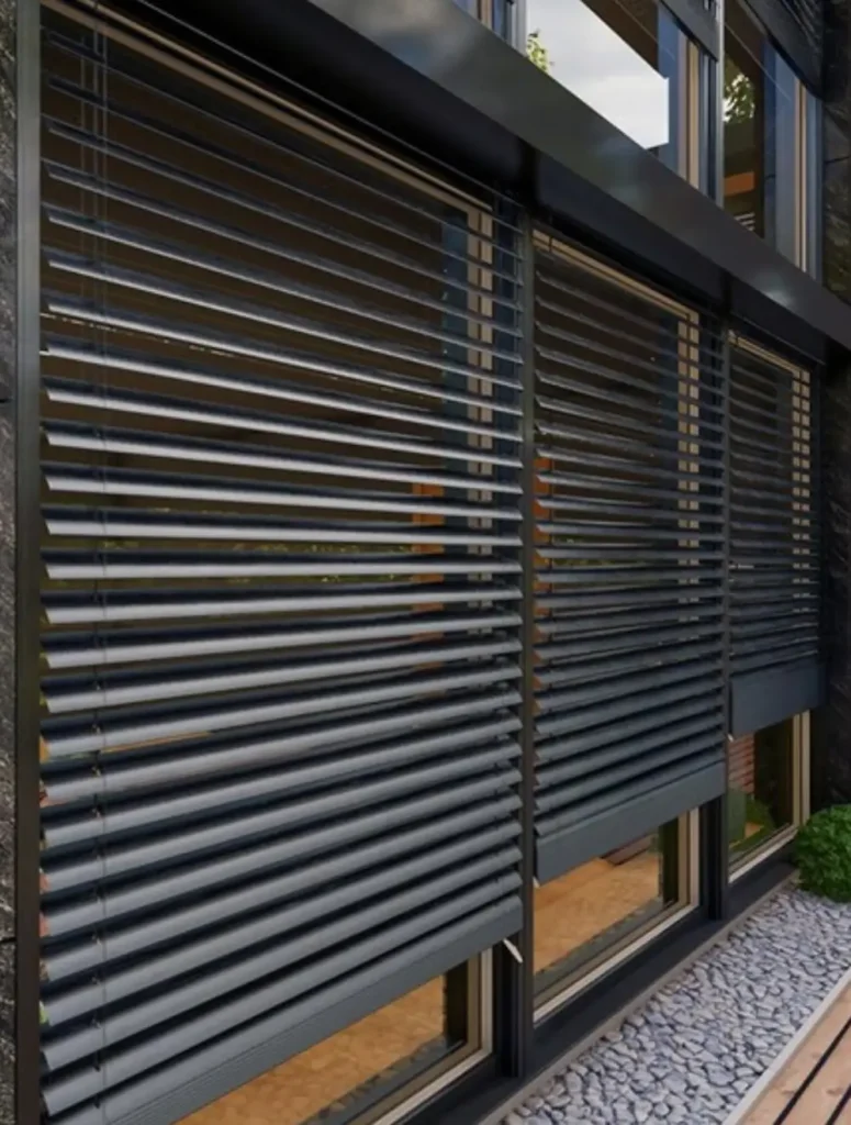 brise soleil orientable c80 anthracite