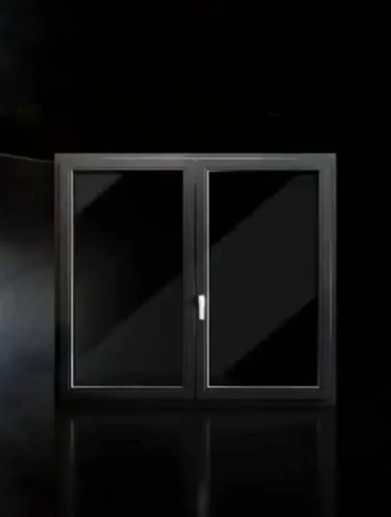 chassis pvc anthracite double vitrage