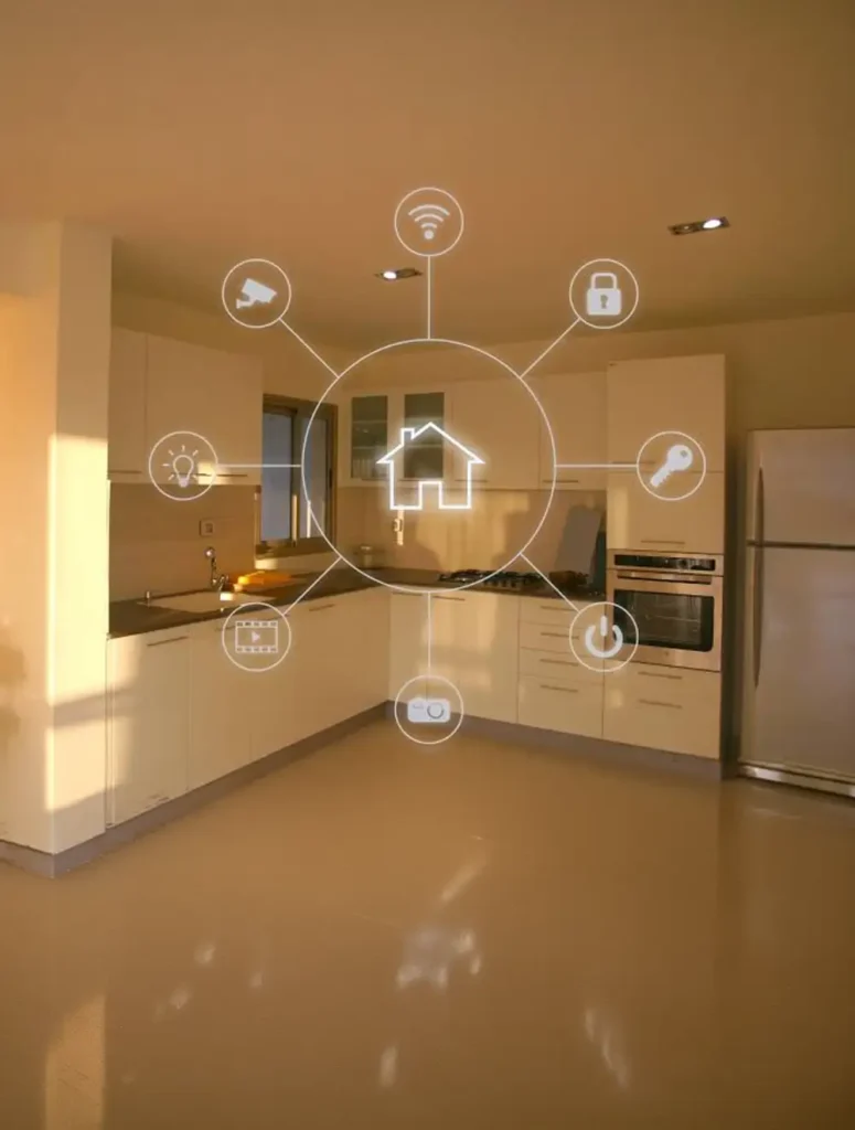 domotique maison connectee pour securite et eclairage