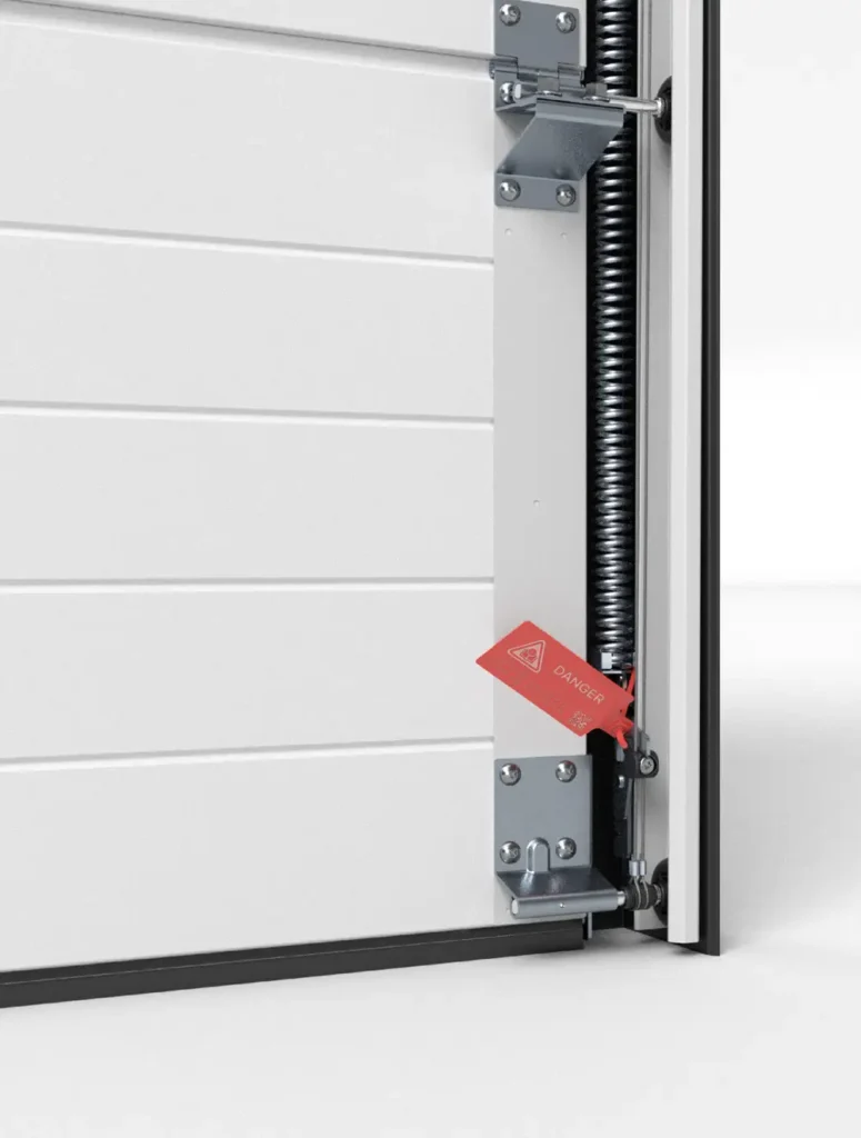 mecanisme securite porte garage