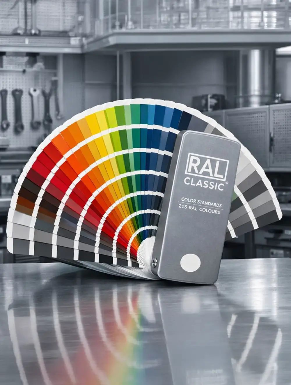 nuancier ral pour chassis aluminium