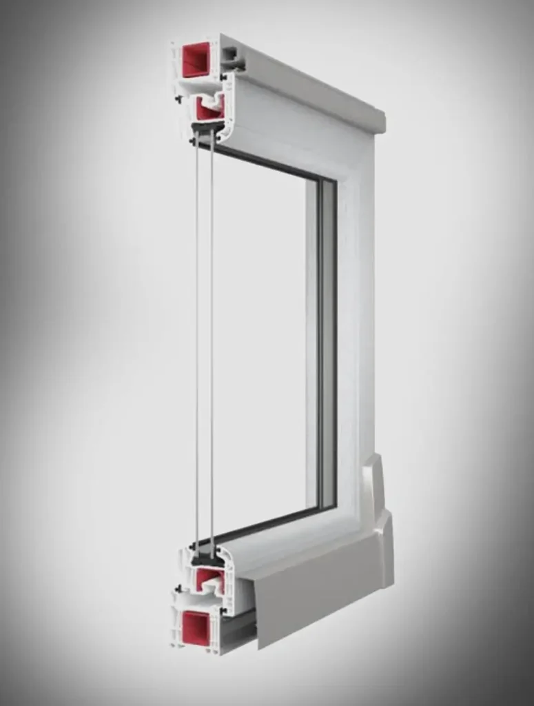 profil pvc porte coulissante